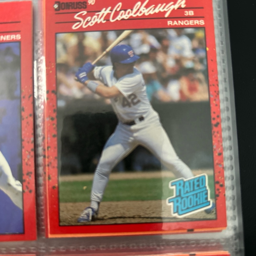 Scott Coolbaugh Rated Rookie Baseball Card